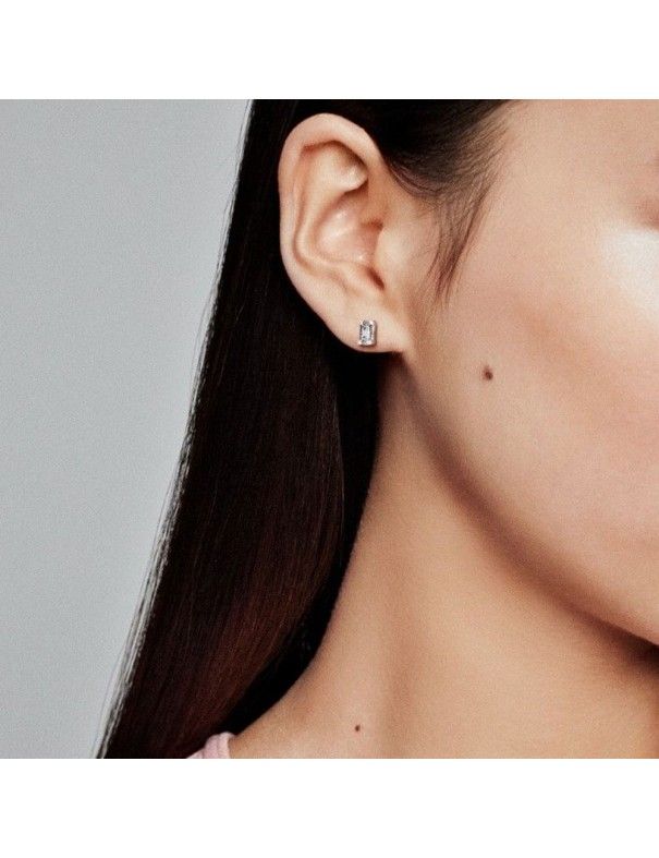 Pendientes Pandora Plata Hielo luminoso 297567CZ