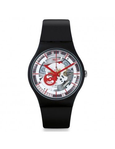 Reloj Swatch Mujer SILIBLACK SUOB153