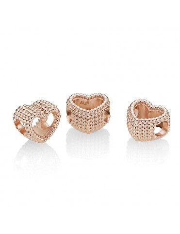 Charm Pandora Rose Corazón Moldeado 787516