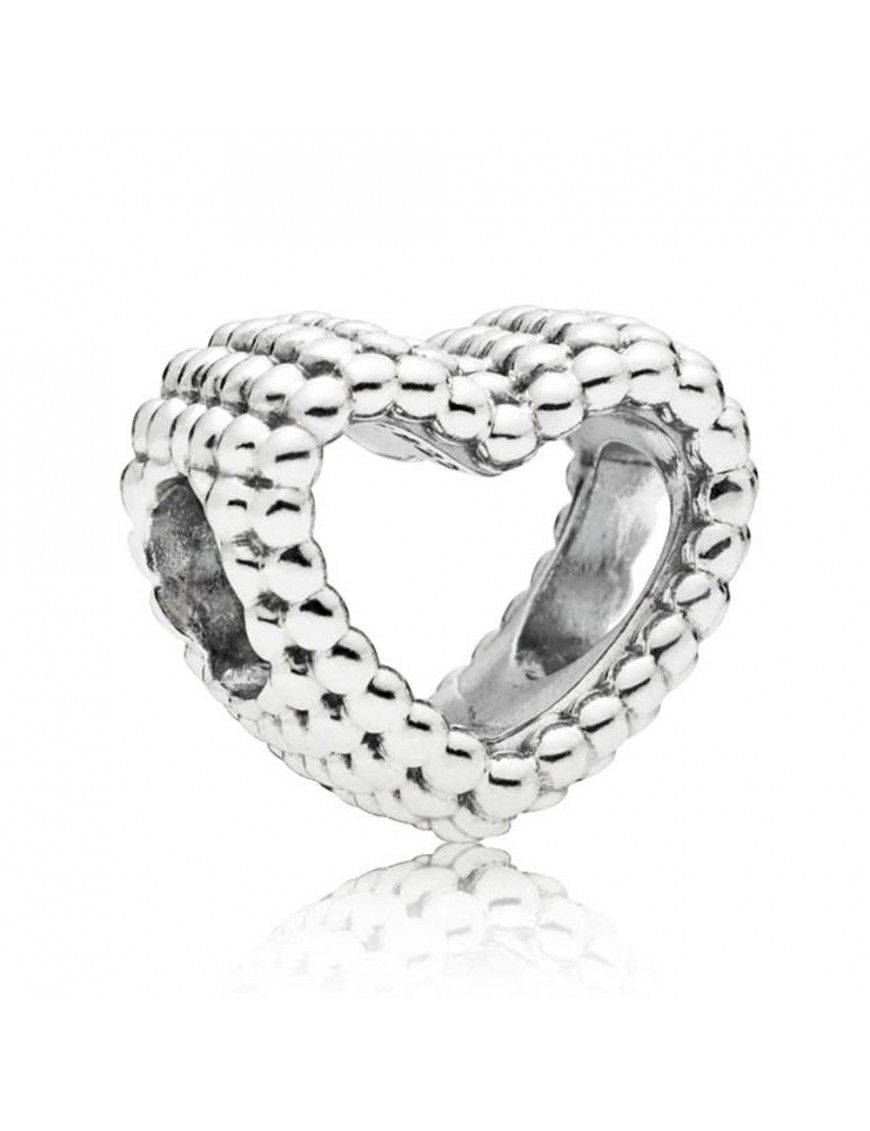 Charm Pandora Plata Corazón Moldeado 797516