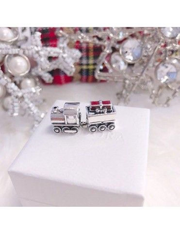 Charm Pandora Plata Tren de Navidad 797519EN27