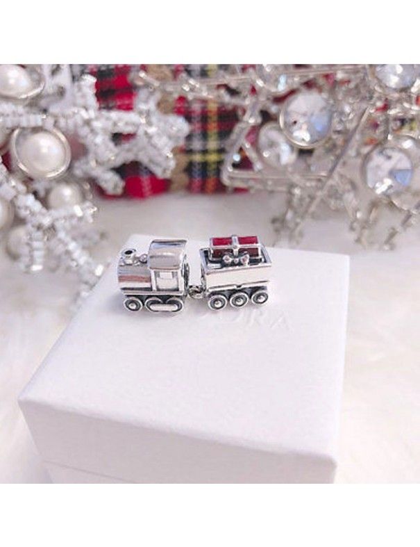Charm Pandora Plata Tren de Navidad 797519EN27
