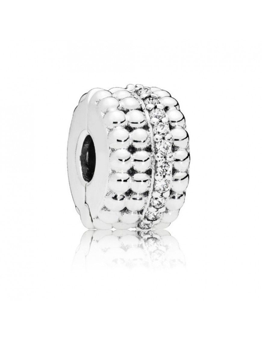 Clip Pandora Plata Cuentas Brillantes 797520CZ