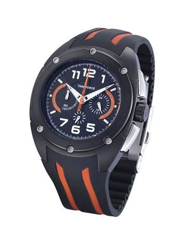 RELOJ TIME FORCE ACERO CRONO HOMBRE TF3132M12