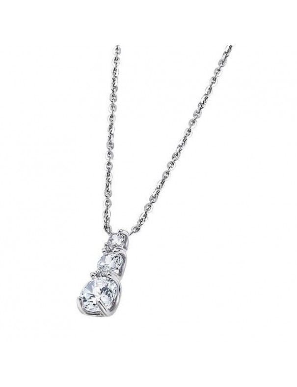 Collar Lotus Silver Plata Mujer Pure Essential LP1289-1/1