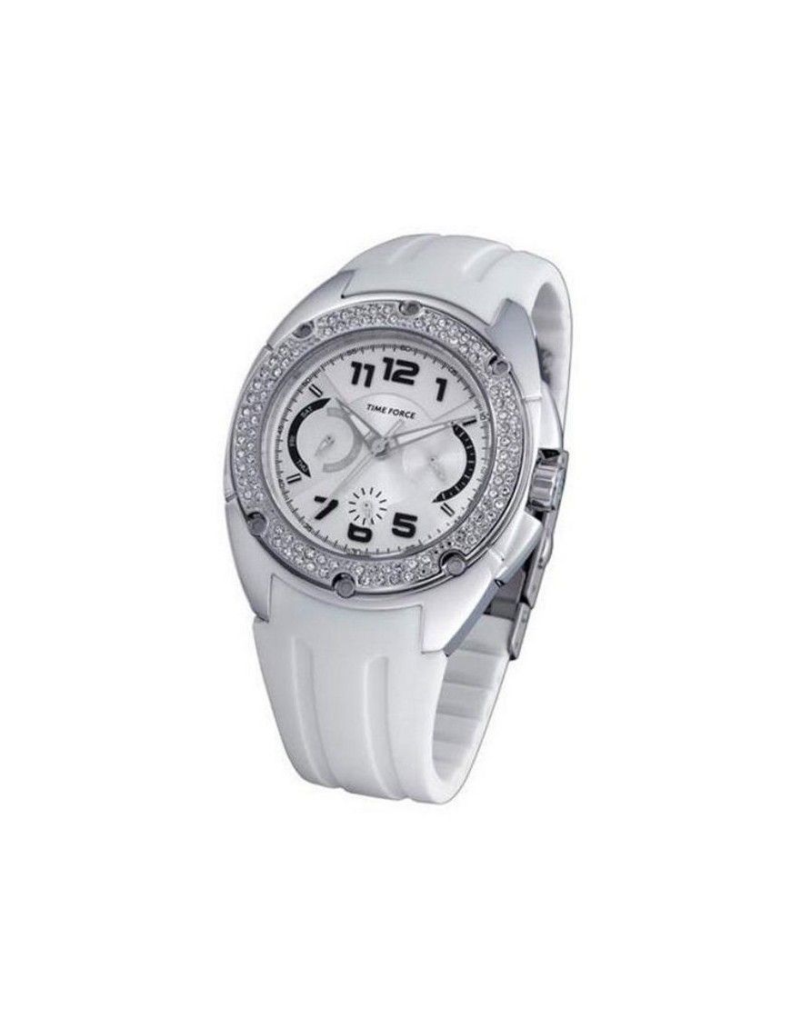 RELOJ TIME FORCE ACERO MULTIFUNCION MUJER TF3133L02