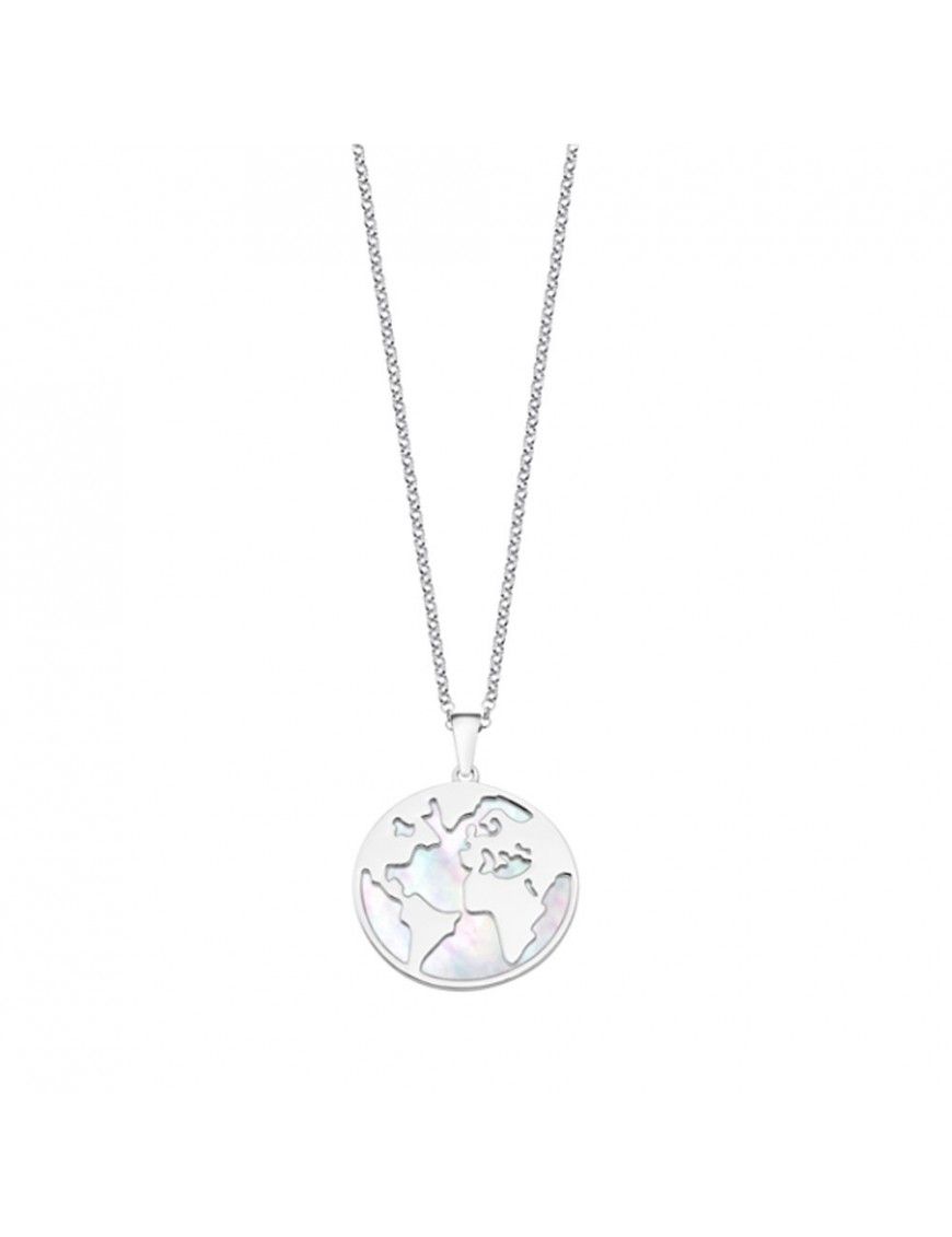 Collar Lotus Silver Mujer LP1949-1/1