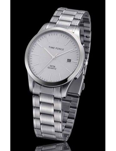 RELOJ TIME FORCE ACERO ANALOGICO HOMBRE TF3196M02M