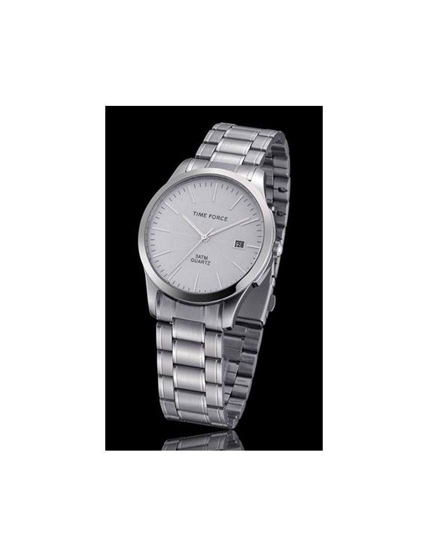 RELOJ TIME FORCE ACERO ANALOGICO HOMBRE TF3196M02M