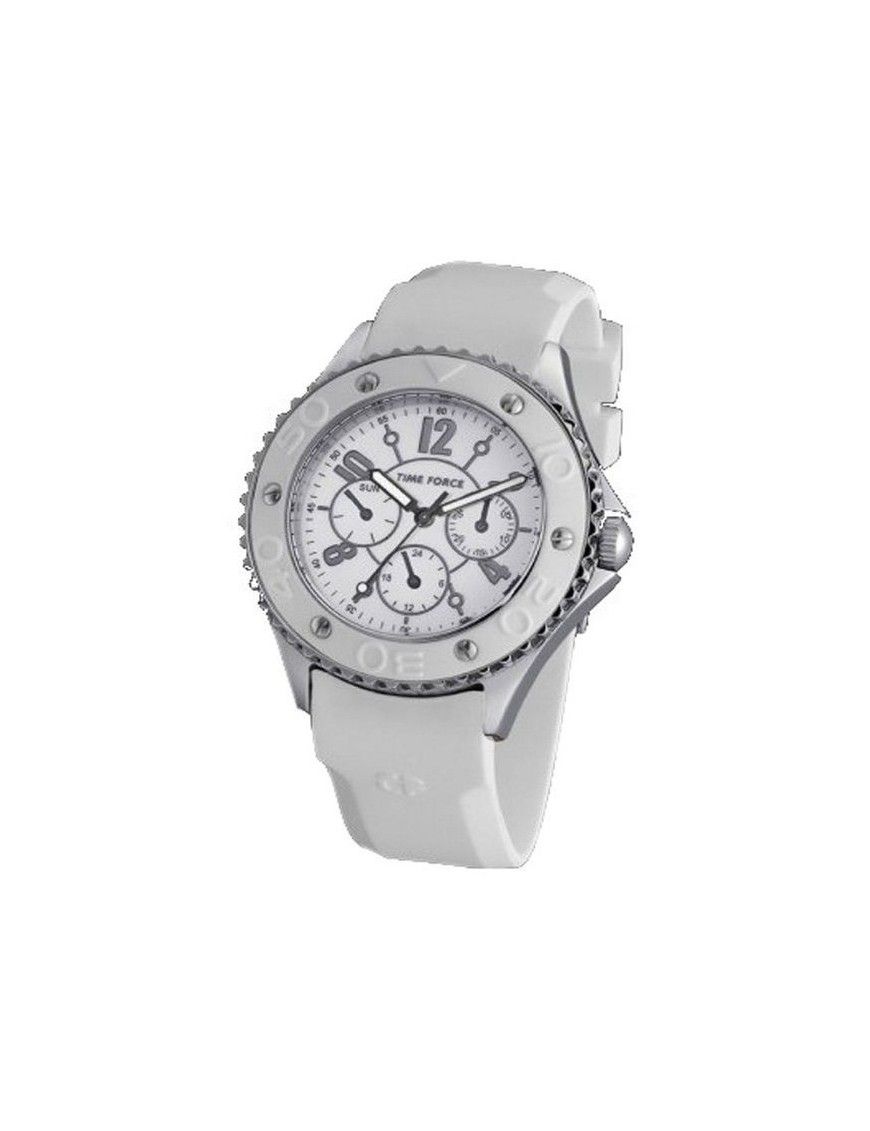 RELOJ TIME FORCE ACERO MULTIFUNCION MUJER TF3301L02