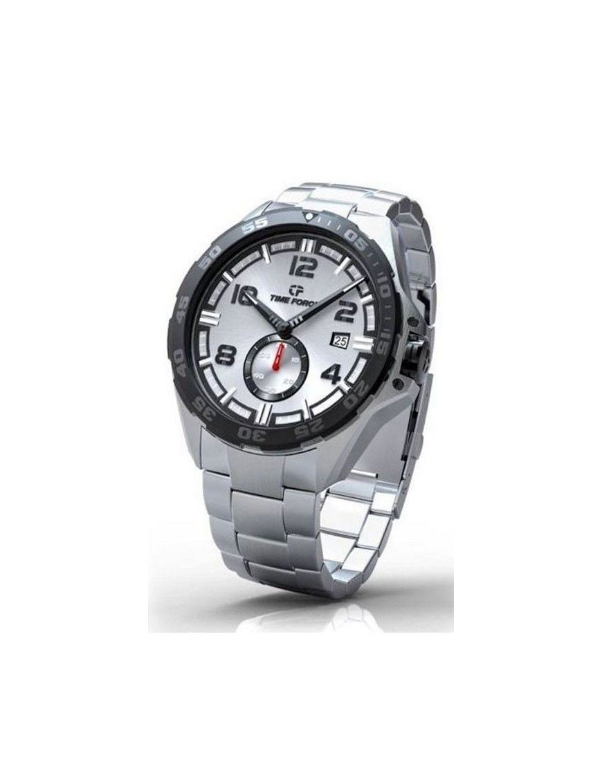 RELOJ TIME FORCE ACERO ANALOGICO HOMBRE TF3327M02M