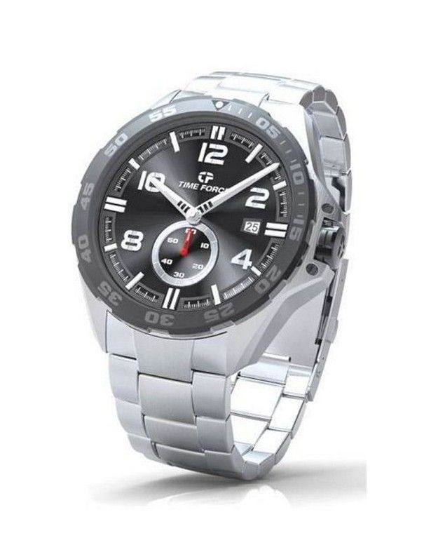 RELOJ TIME FORCE ACERO ANALOGICO HOMBRE TF3327M01M