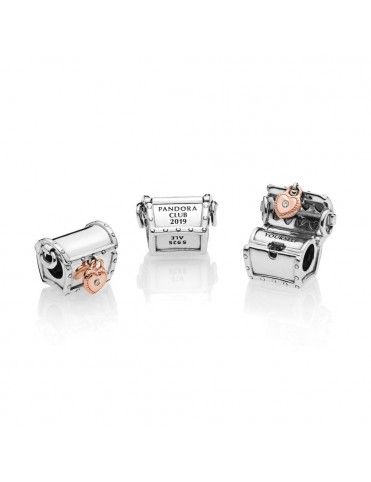 Charm Pandora plata rose Pandora club 2019 787792D