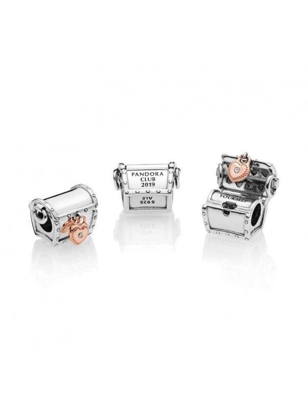 Charm Pandora plata rose Pandora club 2019 787792D