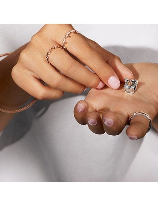 Charm Pandora plata rose Pandora club 2019 787792D