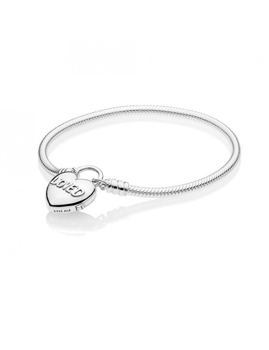 Pulsera Pandora Rígida Moment Corazón Amado 597806-17