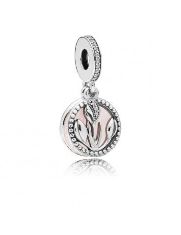 Charm Colgante Plata Día Internacional de la Mujer 797825CZ