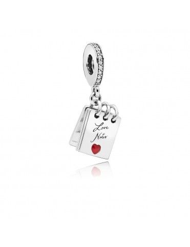 Charm Pandora Plata colgante Notas de Amor 797835CZ