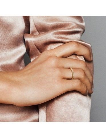 Anillo Pandora Plata Shine Corazones de 167076CZ-54