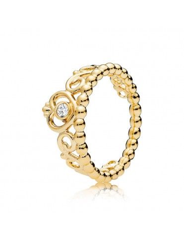 Anillo Pandora Plata Shine Tiara de mi Princesa 167158-52