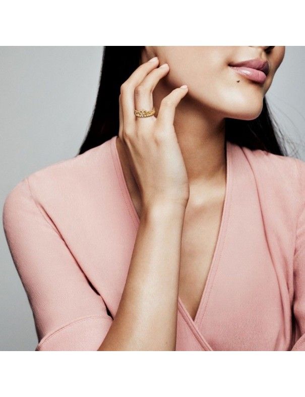 Anillo Pandora Plata Shine Tiara de mi Princesa 167158-54