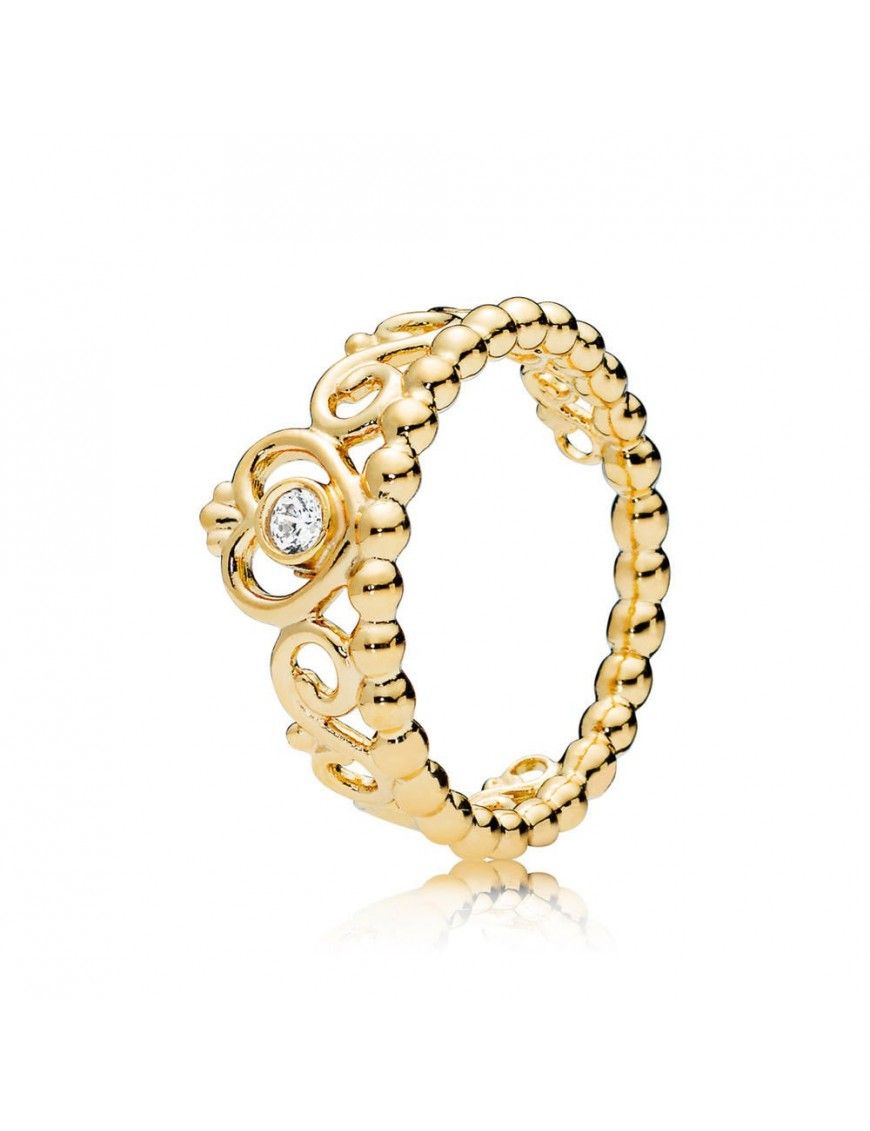 Anillo Pandora Plata Shine Tiara de mi Princesa 167158-56