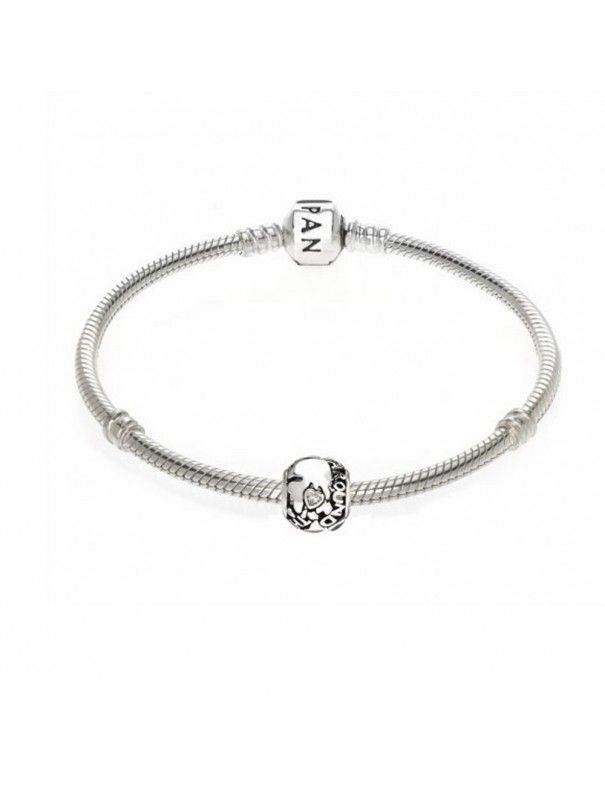 Charm Pandora Plata calado Alrededor del Mundo 791718CZ
