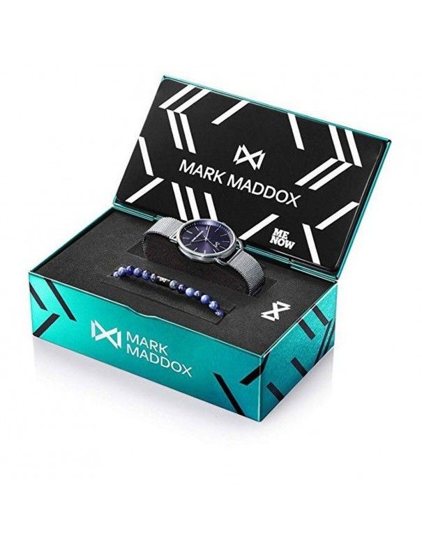 Pack Reloj Mark Maddox + pulsera Hombre HM7124-37 Midtown