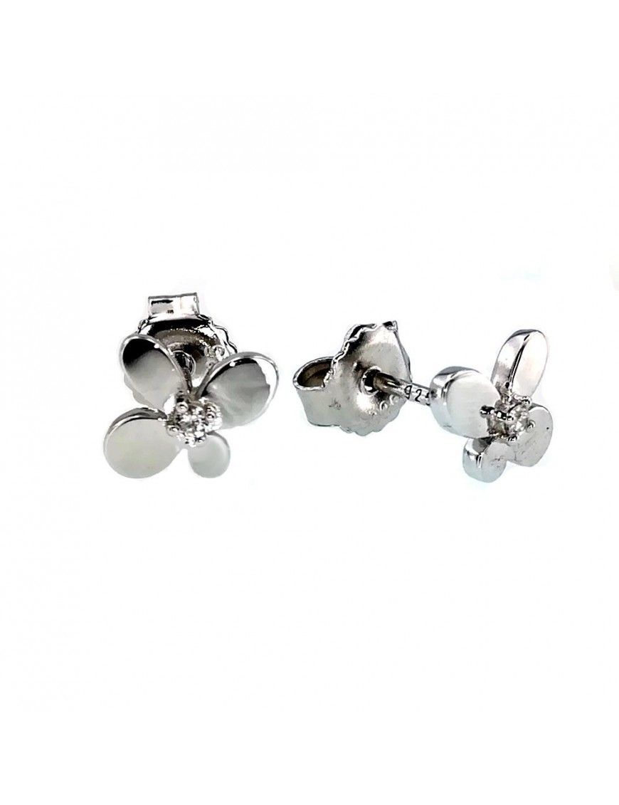 Pendientes MRJY Plata Flor E4344WCZ