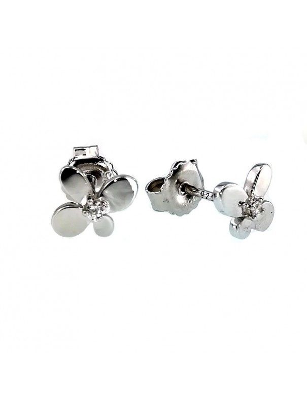 Pendientes MRJY Plata Flor E4344WCZ