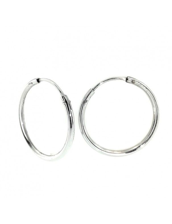 Pendientes Plata Mujer Aros KE584-20