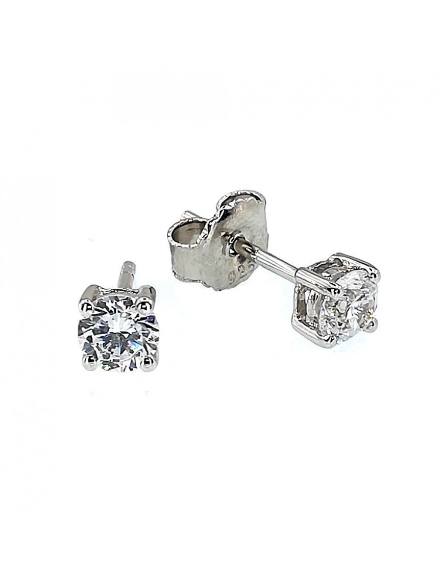 Pendientes platas Circonita E3017WCZ
