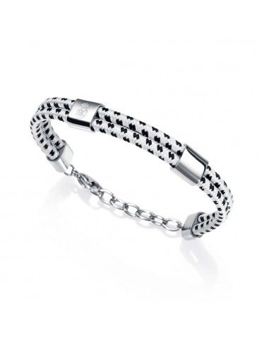 Pulsera Viceroy cordón y Acero Hombre Real Madrid 6449P09000