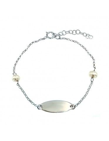 Pulsera Plata mujer 044414-1-1PER