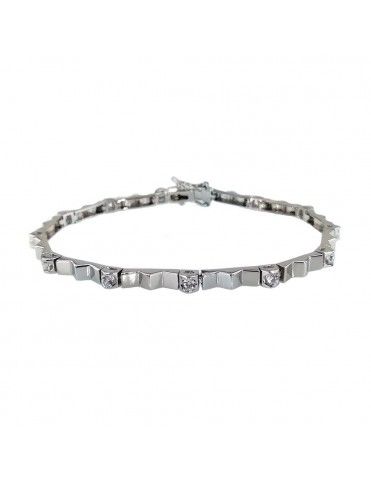 Pulsera plata Circonitas BL9100