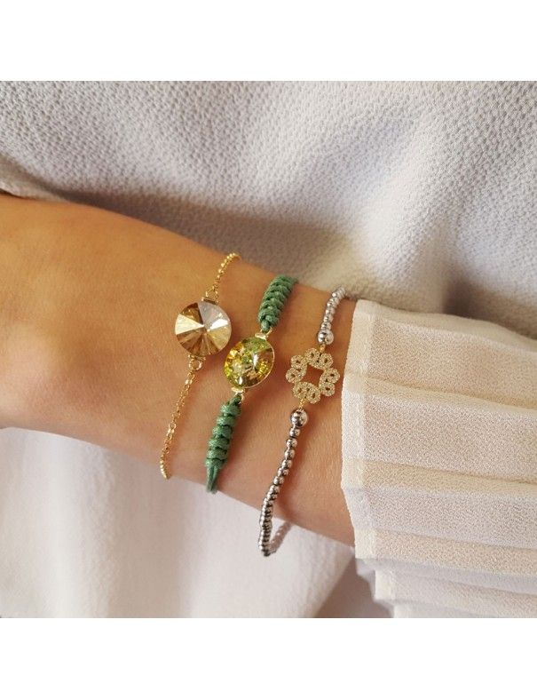 Pulsera plata Circonitas TSBL9057&DO