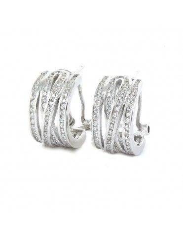 Pendientes Plata Mujer circonitas 9103946