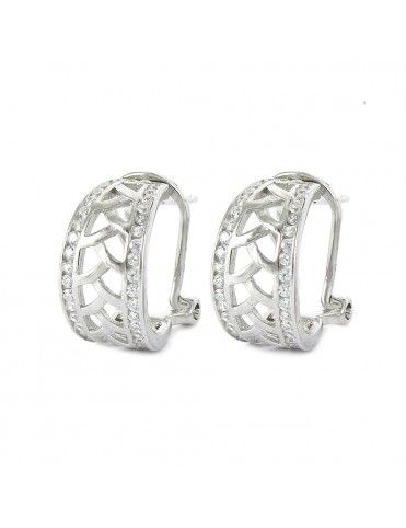 Pendientes Plata Mujer circonitas 9103954