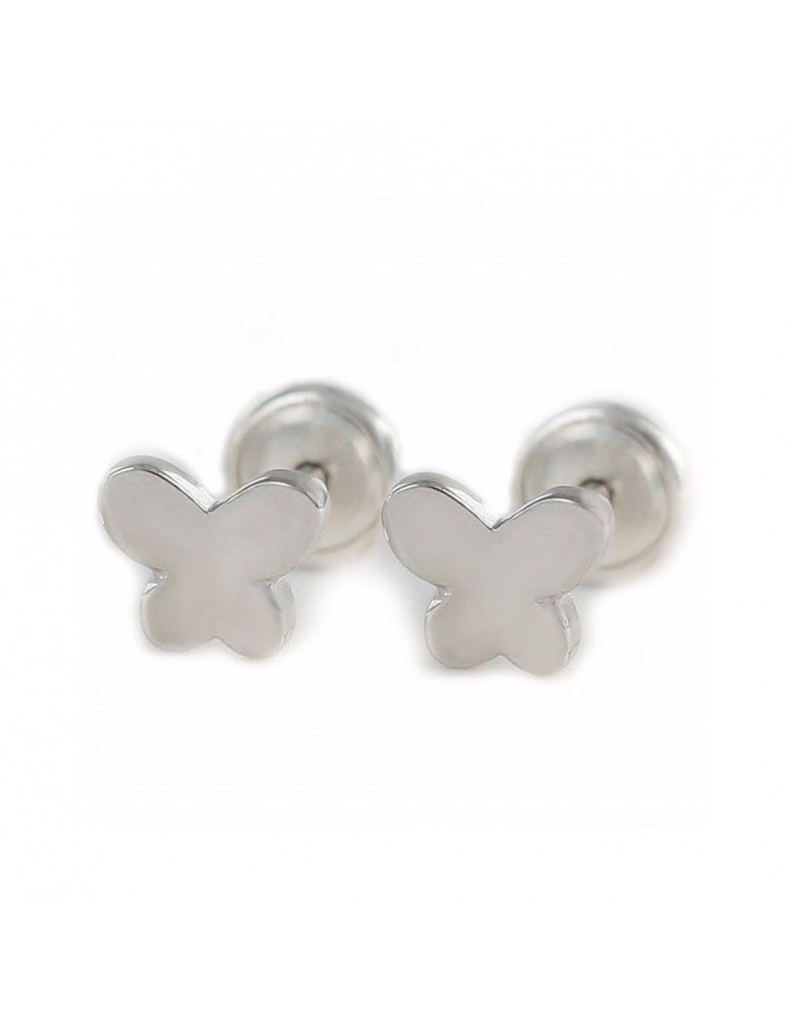 Pendientes Plata bebe Mariposa 9104356