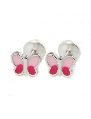 Pendientes Plata bebe Mariposa 9104372