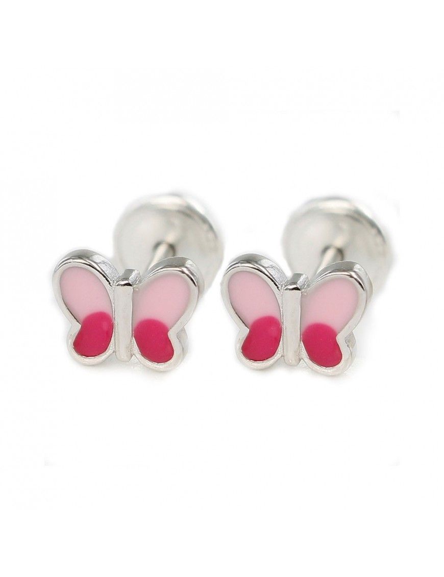 Pendientes Plata bebe Mariposa 9104372