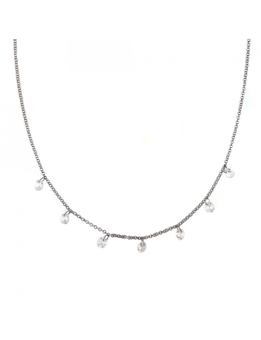 Collar Plata circonitas colgantes niña 026431-1-1-1