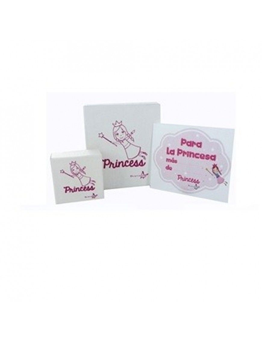 Conjunto Pulsera y Pendientes Princess plata Niña Margaritas 9084457