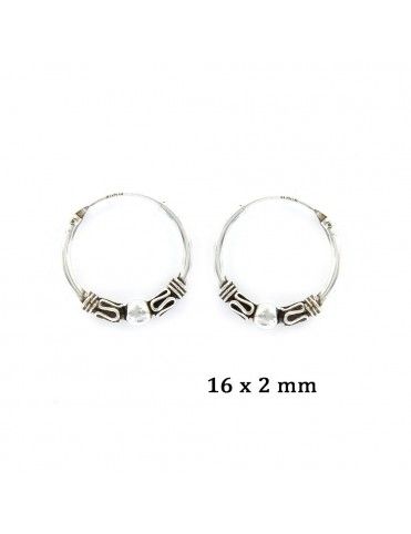 Pendientes mujer Plata Aro oxidado 9103753