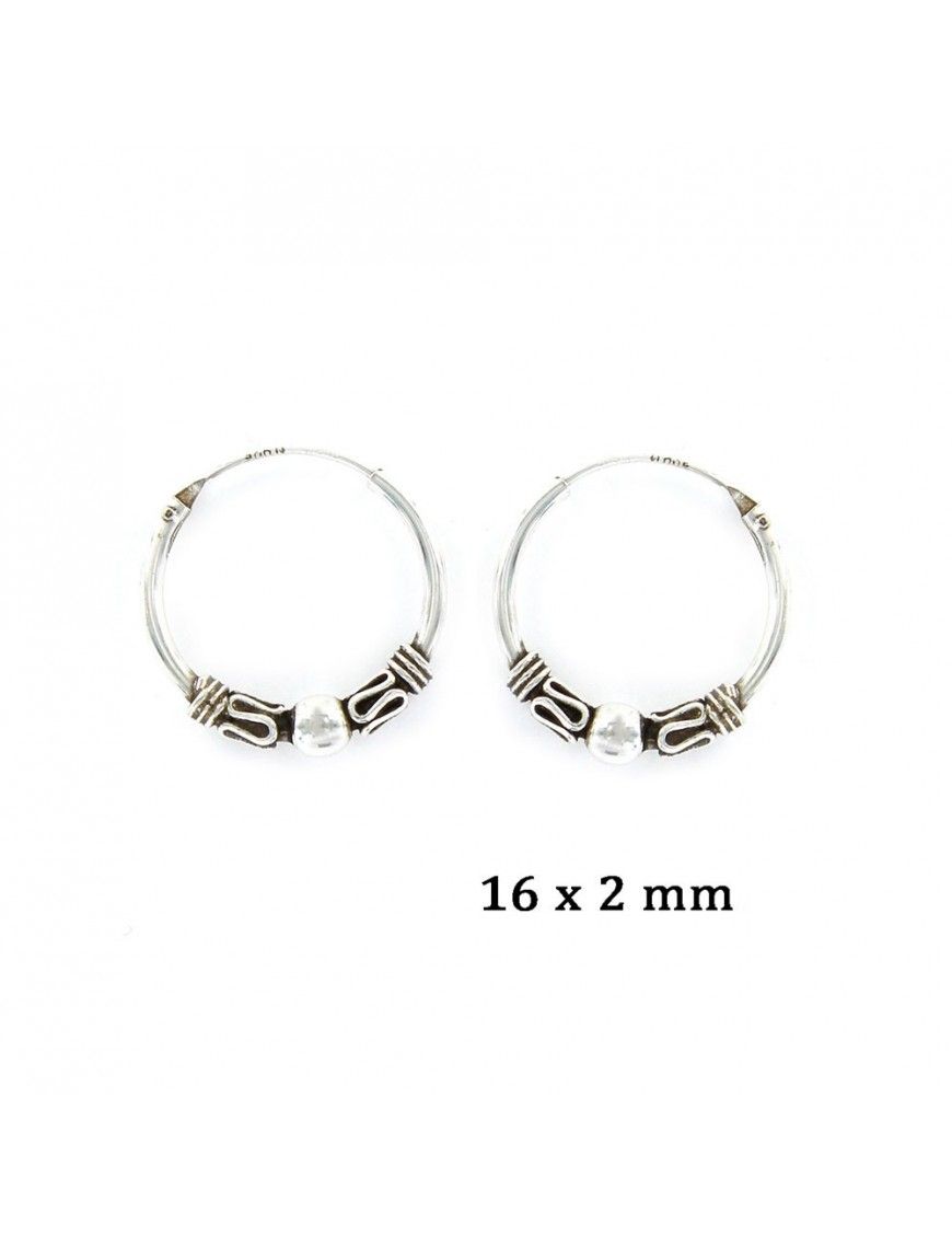 Pendientes mujer Plata Aro oxidado 9103753