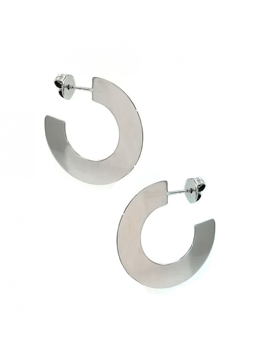 Pendientes Plata mujer Aro plano 016794-1-1
