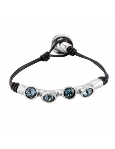 Pulsera Uno de 50 Metal Mujer Perseiras PUL1819AZUNGROM