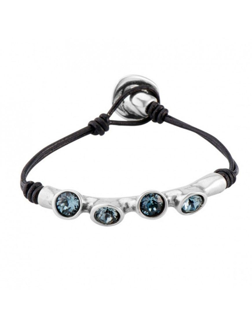 Pulsera Uno de 50 Metal Mujer Perseiras PUL1819AZUNGROM