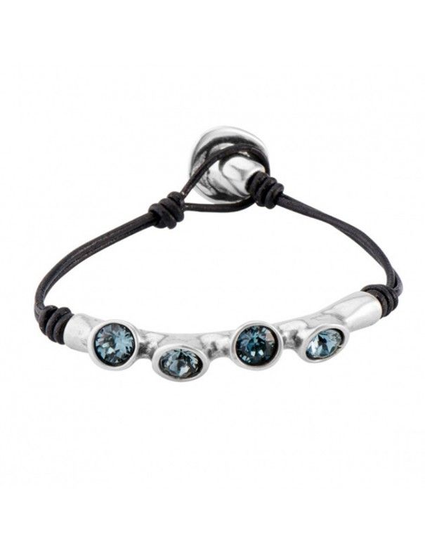 Pulsera Uno de 50 Metal Mujer Perseiras PUL1819AZUNGROM
