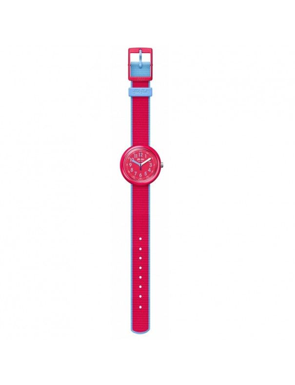 Reloj Flik Flak Color Blast rojo FPNP045